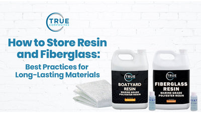 How to Store Resin and Fiberglass: Best Practices for Long-Lasting Materials - True Composites