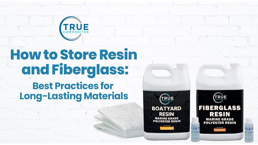 How to Store Resin and Fiberglass: Best Practices for Long-Lasting Materials - True Composites
