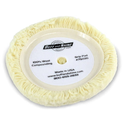 Buff Pad 7.5" Wool 4 Ply Grip - True Composites