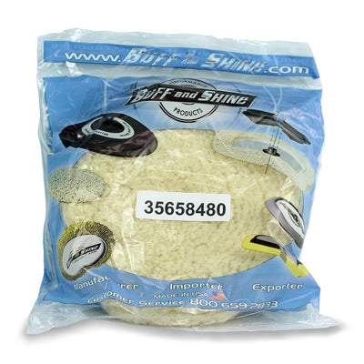 Buff Pad 8" Wool 4 Ply Double Side - True Composites