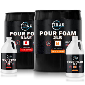 Liquid Urethane Pour Foam - 2 lb Density - TRUE COMPOSITES